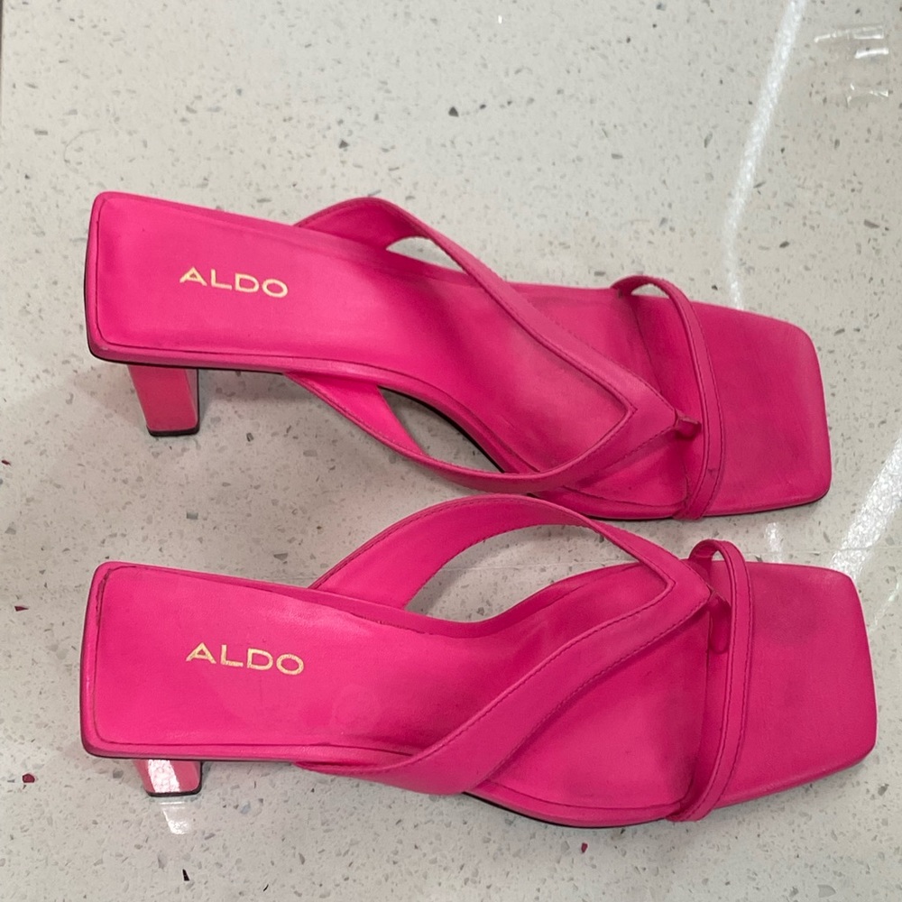 ALDO Pink Heels size 9